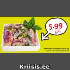 Allahindlus - Heeringa-šampinjoni salat, kg