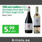 Tšiili vein Casillero 0,75 L