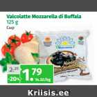 Valcolatte Mozzarella di Buffala
125 g