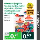 Allahindlus - Põltsamaa joogid 1 L 