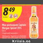 Muu piiritusjook Captain
Morgan Spiced 35%
50 cl