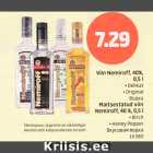 Viin Nemiroff, 40%, 0,5 l .Delikat .Original; Maitsestatud viin Nemiroff, 40%, 0,5 l .Birch .Honey Pepper