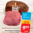 Магазин:Hüper Rimi,Скидка:Ветчина из говядины

