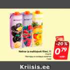 Nektar ja mahlajook Rimi, 1 l