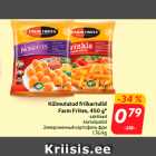 Allahindlus - Külmutatud friikartulid
Farm Frites, 450 g*