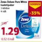 Zewa Deluxe Pure White tualettpaber