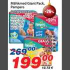 Mähkmed Giant Pack, Pampers