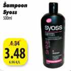 Allahindlus - Sampoon Syoss 500 ml