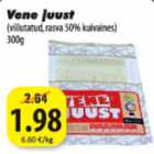 Allahindlus - Vene juust (viilutatud, rasva 50% kuivaines) 300 g