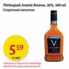 Allahindlus - Piiritusjook Aramis Reserve, 36%, 500 ml