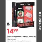 Allahindlus - Ürdiliköör Jägermeister 3 klassiga, karbis, 35%, 70 cl