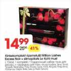 Allahindlus - Kinkekomplekt ripsmetušš Million Lashes Excess Noir + silmapliiats Le Koht must L`Oreal, 1 komplekt