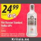 Allahindlus - Viin Russian Standard
Vodka
