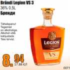 Allahindlus - Brändi Legion VS 3
36% 0,5L