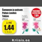 Allahindlus - Šampoon ja palsam Puhas Loodus Takjas 250 ml