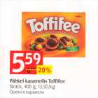 Pähkel karamellis Toffifee