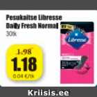 Allahindlus - Pesukaitse Libresse Daily Fresh Normal, 30 tk