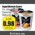 Магазин:Grossi,Скидка:Йогуртовый крем Saare