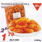 Kuivatatud aprikoosid