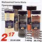 Maitseained Santa Maria