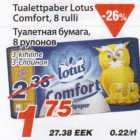 Tualettpaber Lotus Comfort