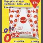 Hapupiimatoode Rjaženka, Farmi