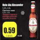 Hele õlu Alexander 5,2%,0,5l