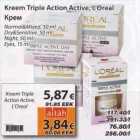 Allahindlus - Kreem Triple Action Active, L