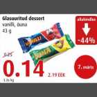 Allahindlus - Glasuuritud dessert