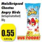 Кукурузные чипсы Angry Birds 80 г