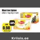 Магазин:Grossi,Скидка:Черный чай Lipton
(20 пакетов х 1,6 г) 32г / 2 сорта