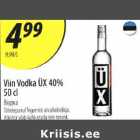 Viin Vodka ÜХ 40%, 50 cl