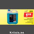 Talvine lõhnatu
tuuleklaasi vedelik, 4 l,
-21 C°, 4 l