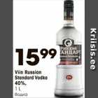 Allahindlus - Viin Russian
Standard Vodka
40%,
1 L