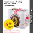 Hele õlu Premium A.Le Coq