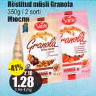 Allahindlus - Röstitud müsli Granola 