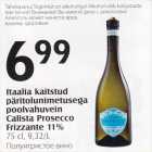 Allahindlus - Itaalia kaitstud päritolunimetusega poolvahend calista Prosecco Frizzante