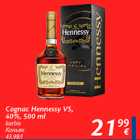 Alkohol - Cognac Hennessy VS