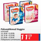 Allahindlus - Püksmähkmed Huggies 