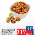 Allahindlus - Kreka pähklid Arimex, 1 kg