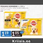 Allahindlus - PEDIGREE KOERAEINE 4 X 100 G