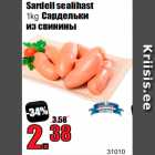Allahindlus - Sardell sealihast
1kg 