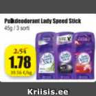 Pulkdeodorant Lady Speed Stick
