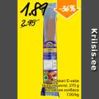 Oskari E-vaba täissuitsuvorst, 270 g