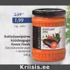 Baklažaanipöree küüslauguga Konex Foods 540 g
