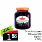 Mustsõstramoos
Põltsamaa 380g
