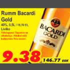 Allahindlus - Rumm Bacardi Gold