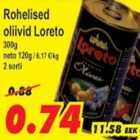 Allahindlus - Rohelised oliivid Loreto