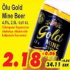 Alkohol - Õlu Gold Mine Beer