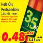 Alkohol - Hele Õlu Protsendiõlu